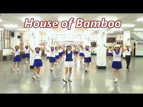 House of Bamboo│Line Dance by Maggie Stevenson (SCO)║竹屋│排舞║4K