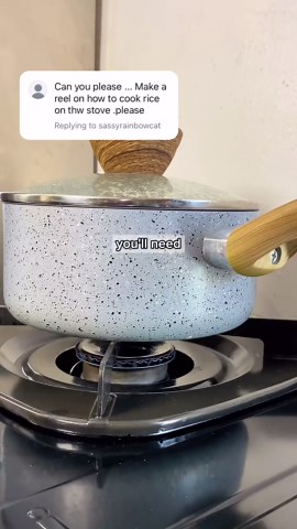 How to cook fluffy rice on the stove without a timer