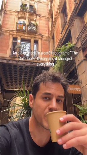 Ali | I was sitting alone in a café. No phone. No laptop. Just me and my coffee. I won’t lie part of me felt exposed Like everyone was watching... | Instagram