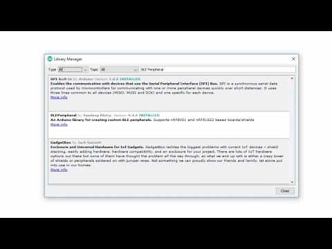 How to Install a New Library into your Arduino IDE