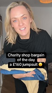 Barry charity shop haul part 2 😀 This includes a £160 jumpsuit ! What do you like best ? #secondhand #preloved #bargain #charityshop #hobby #thrifting #shopping #fashion #haul | Carole Rees