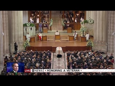 President Biden delivers eulogy at late Sen. Bob Dole’s funeral
