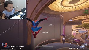 teaching sunsun how to play marvel rivals hahaha | Locar