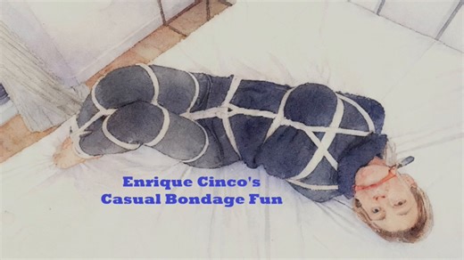 Ladies and Gentlemen… Please welcome the one and only: @EleonoreFeet starring in "The Hapless Cat Burglar"#EnriqueCincosCBF #Bondage #CatBurglarBondagehttps://t.co/pDgOSfgnxn
