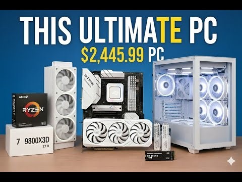 I Built the FASTEST Gaming PC of 2025 with Ryzen 7 9800X3D and RTX 5080 Ultra!