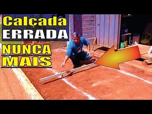 HOW TO MAKE A SIDEWALK