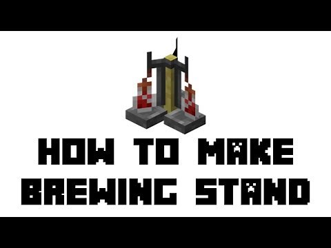Minecraft Survival: How to Make Brewing Stand