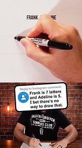 [Ep.304] Frank / Adeline Ambigram Tattoo Design By Mr. Upsidedown #ambigram #tattoo #couples #couplesgoals | Mr. Upsidedown