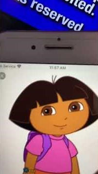 Dora the Explorer Watches The THX Broadway DVD Logo