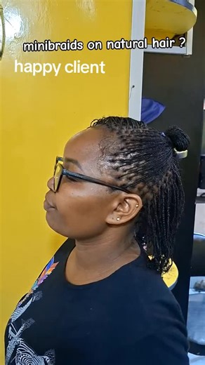 Min Braids Tutorial for Natural Hair