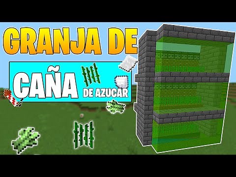 ✅SUGARCANE FARM (Automatic) | Minecraft Bedrock and Java 1.21+