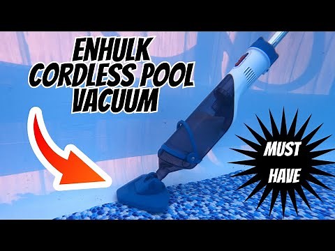 Enhulk Cordless Pool Vacumm II MUST HAVE For An Above Ground Pool II Coleman Bestway Intex