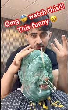 Crazy Full face waxing men🤣😂, the whole process was so enjoyable to see