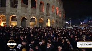 24K views · 1.3K reactions | From the Roman Colosseum, watch The Way of the Cross with Pope Francis - TODAY at 6:30 p.m. ET | EWTN | Facebook