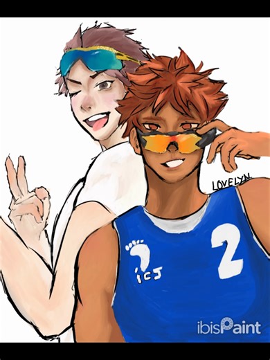 Normal Speedpaint of Haikyuu Catboy Character