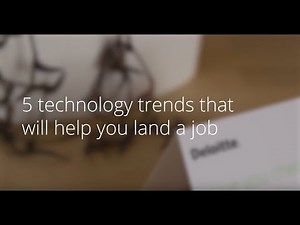 Five technology trends that may help you land a job