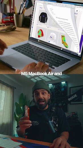 Apple just released their thinnest most powerful laptop yet, this is the M5 MacBook Air and here’s everything you need to know #apple #macbook #macbookair #tech #techtok