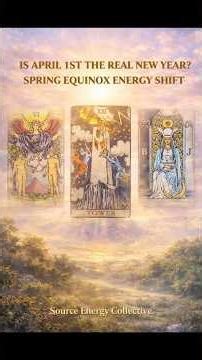Eclipse shifts opened the door. Spring Equinox prepares, April 1st begins the new cycle