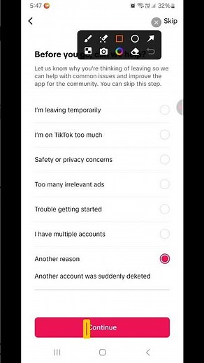 How to Delete TikTok Account