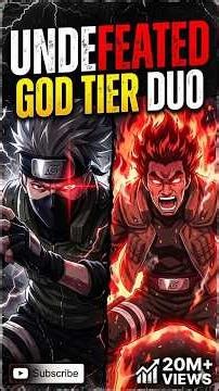 Kakashi & Guy: The Ultimate Duo! 🌀🥊 | UchiFlex