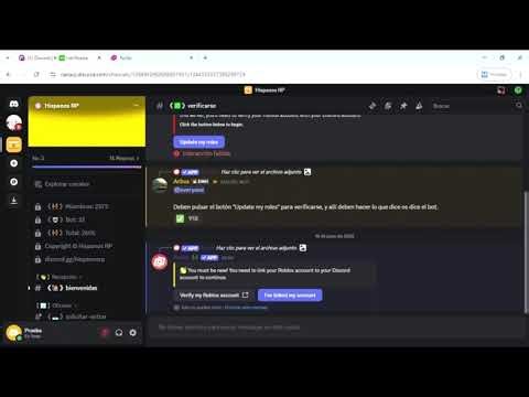 Tutorial para Verificarse con el Bot Rover de Discord