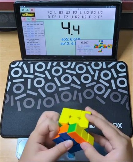 ルービックキューブ4.99秒！ #ルービックキューブ #rubikscube