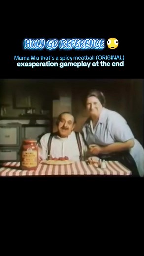 Holy GD Reference | Mama Mia Spicy Meatball Geometry Dash