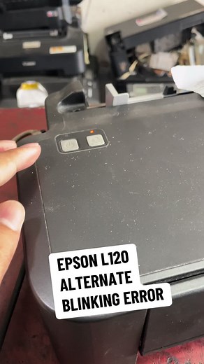 GJR Printer Repair (@gjrprinterrepair) - Troubleshooting Epson L120: Fix Blinking Error | Printer Repair