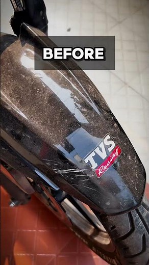 How to Wash Your Motorcycle at Home | DIY Bike Cleaning Tutorial #shorts #maintenance