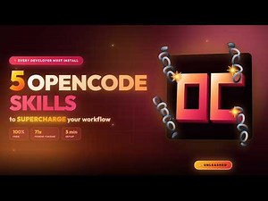 Top 5 OpenCode Skills That Actually 100x Your Workflow (Free)