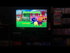 The Backyardigans cave party 2006 DVD menu walkthrough