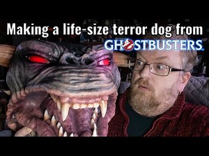 How I 3D Printed a Life-Size Ghostbusters Terror Dog Bust (With Lights & Sound!)