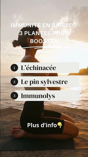 Booster votre SYSTEME IMMUNITAIRE avec ces 3 PLANTES 😍 #naturopathie #systèmeimmunitaire