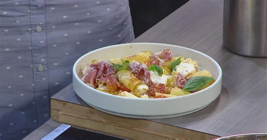 Chef David Dunlap makes fresh rigatoni pasta