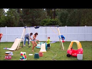 Homemade WipeOut Course and RIP Poor Ziggy