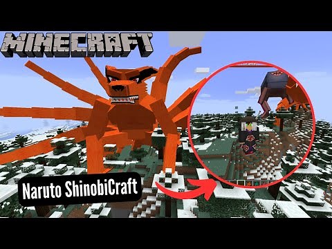 Como Baixar e Instalar MOD de NARUTO no Minecraft Tutorial - Naruto ShinobiCraft