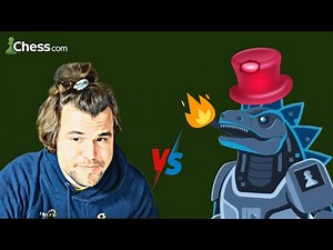 Magnus Carlsen Against the Chess.com new bot Mechachesszilla !!!