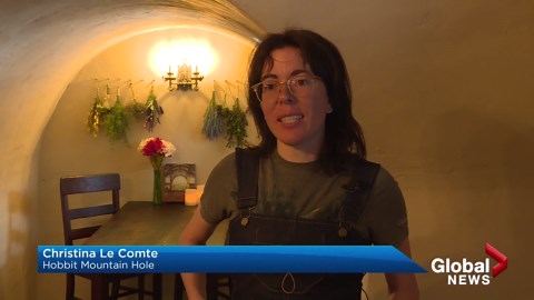 Hobbit Mountain Hole a real life escape into fantasy near Okanagan Valley