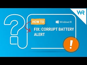 Fix corrupt battery alert: What is it and how to remove it
