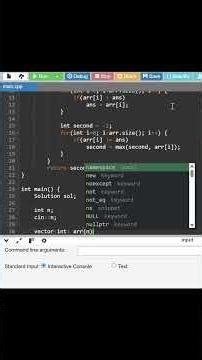 Find the SECOND LARGEST Element in C++ | Most Asked Interview Question 🔥 #cpp #moderncpp #coding