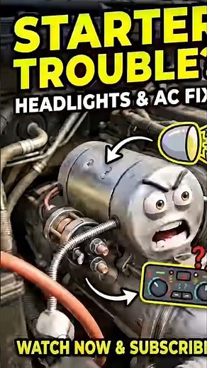 Never Do This Before Starting Your Car! Starter Motor Warning#StarterMotor #CarStartingTips#carcare