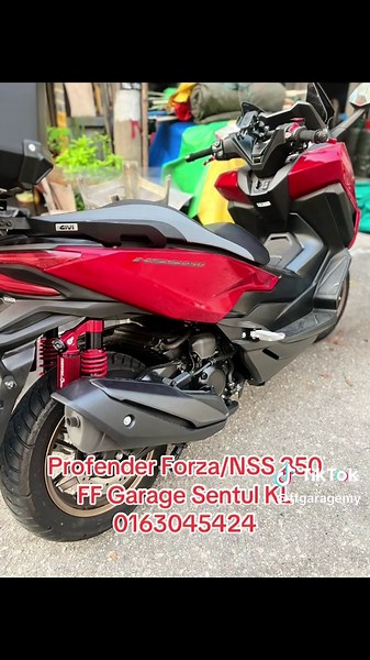 Profender Xseries NSS250 Review for Honda Scooters