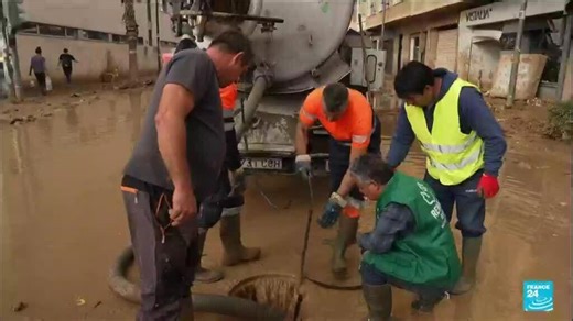 Rivers of mud in Spain could take six months to clear