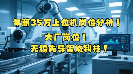 年薪35万上位机岗位分析！大厂岗位！无锡先导智能装备股份有限公司！