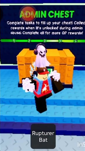 opening admin chest with all the quest finish #roblox