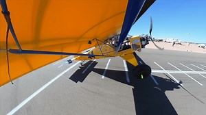 The highlight is the video of the aircraft 'STOL' taking off and landing in just a few meters