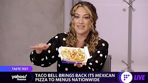 Taco Bell brings back its Mexican pizza to menus nationwide