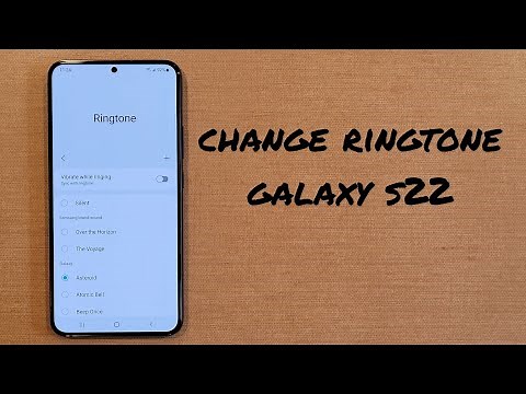 Change Ringtone Samsung Galaxy S22