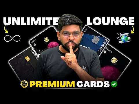 7 Best Credit Cards for Unlimited Lounge Access | Premium Airport Lounge Access