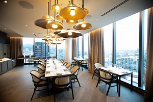 Take a first look inside Bellpine, The Ritz-Carlton’s sweeping new 20th-floor restaurant